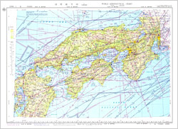 2388 国際航空図 大阪